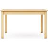 imageGuidecraft EdQ Toddler Table  Natural Rectangular Wooden Activity Table for Kids 30quot x 48quot 16quot Height  Seats 6  Toddler Desk for Playroom Preschool Homeschool Daycare ampamp Classroom Furniture18 in