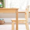 imageGuidecraft EdQ Toddler Table  Natural Square Wooden Activity Table for Kids 30quotx30quot 16quot Height  Seats 4  Stain Resistant Toddler Desk for Playroom Homeschool Preschool Daycare Classroom20 in