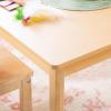 imageGuidecraft EdQ Toddler Table  Natural Square Wooden Activity Table for Kids 30quotx30quot 16quot Height  Seats 4  Stain Resistant Toddler Desk for Playroom Homeschool Preschool Daycare Classroom20 in