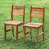 imageGuidecraft Acadia Kids Outdoor Chairs Set of 2  Acacia Wood Chair for Kids with 14quot Seat Height  Montessori Furniture for Backyard Garden Patio Outdoor Classroom and Learning Environments