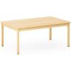 imageGuidecraft EdQ Toddler Table  Natural Rectangular Wooden Activity Table for Kids 30quot x 48quot 16quot Height  Seats 6  Toddler Desk for Playroom Preschool Homeschool Daycare ampamp Classroom Furniture20 in