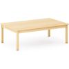 imageGuidecraft EdQ Toddler Table  Natural Rectangular Wooden Activity Table for Kids 30quot x 48quot 16quot Height  Seats 6  Toddler Desk for Playroom Preschool Homeschool Daycare ampamp Classroom Furniture16 in