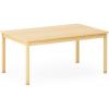 imageGuidecraft EdQ Toddler Table  Natural Rectangular Wooden Activity Table for Kids 30quot x 48quot 16quot Height  Seats 6  Toddler Desk for Playroom Preschool Homeschool Daycare ampamp Classroom Furniture22 in