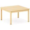 imageGuidecraft EdQ Toddler Table  Natural Square Wooden Activity Table for Kids 30quotx30quot 16quot Height  Seats 4  Stain Resistant Toddler Desk for Playroom Homeschool Preschool Daycare Classroom18 in