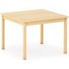 imageGuidecraft EdQ Toddler Table  Natural Square Wooden Activity Table for Kids 30quotx30quot 16quot Height  Seats 4  Stain Resistant Toddler Desk for Playroom Homeschool Preschool Daycare Classroom22 in