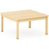 imageGuidecraft EdQ Toddler Table  Natural Square Wooden Activity Table for Kids 30quotx30quot 16quot Height  Seats 4  Stain Resistant Toddler Desk for Playroom Homeschool Preschool Daycare Classroom16 in