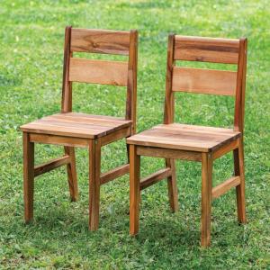imageGuidecraft Acadia Kids Outdoor Chairs Set of 2  Acacia Wood Chair for Kids with 14quot Seat Height  Montessori Furniture for Backyard Garden Patio Outdoor Classroom and Learning Environments
