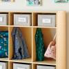 imageGuidecraft EdQ 10Section Wooden Storage Locker for Classroom Kids Natural Wood Cubby Organizer with Shelves and Hooks for CoatsNatural