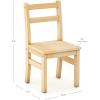 imageGuidecraft EdQ Hardwood Kids Chair Set of 2Natural Ladderback Wooden Chair for Children Ages 35 with 12 Inch Seat Height  Kids Furniture for Playroom Daycare Preschool Classroom Seating