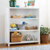 imageGuidecraft Taiga 2Shelf Bookcase  Navy 30quot Bookshelf and Storage Unit for Bedrooms or Playrooms Wooden Shelving for Books Toys School SuppliesWhite