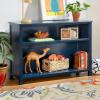 imageGuidecraft Taiga 2Shelf Bookcase  Navy 30quot Bookshelf and Storage Unit for Bedrooms or Playrooms Wooden Shelving for Books Toys School SuppliesNavy