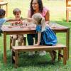 imageGuidecraft Acadia Kids Outdoor Bench  Acacia Wood Garden Bench for Kids 36 Long w 14quot Seat Height  Montessori Furniture for Backyard Garden Porch Patio and Outdoor Classroom