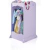 imageGuidecraft Dress Up Cubby Center  Pink Toddler Clothing and Shoes Armoire Dresser with Mirror ampamp Side Hooks  Kids Room Furniture and Costume StorageLavender