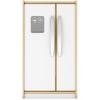 imageGuidecraft EdQ Kids Refrigerator Kitchen Playset  White Wooden Montessori Kids Pretend Play Toy Fridge wIce Maker Storage Cabinet amp 2 Bins for Dramatic Play Kitchen Accessories