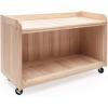 imageGuidecraft Outdoor Hollow Blocks Storage Cart Hardwood Classroom amp Home Storage Solution for Kids