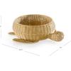 imageGuidecraft Turtle Washable Wicker Floor Basket