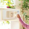 imageGuidecraft EdQ AllinOne Kids Kitchen Playset  Natural Wooden Dramatic Play Kitchen for Toddlers wStove Microwave Oven Sink Interactive Faucet Storage Shelves for Home Playroom ClassroomWhite