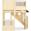 imageGuidecraft Market Loft with Extension  Natural Kids 2Story Wooden Dramatic Play Loft amp Gross Motor Activity Play wMirrors Clear Panels Blackboard Stairs amp Carpeted Area for Larger Classrooms