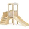 imageGuidecraft Toddler City Loft Kids MultiLevel Solid Birch Wood Sensory Gross Motor Activity Center with Slide Stairs Crawl Space and Safety Rails for Home amp Classroom  Ages 18M