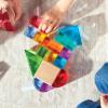 imageGuidecraft Acrylic Rainbow Unit Blocks  Foundation Set