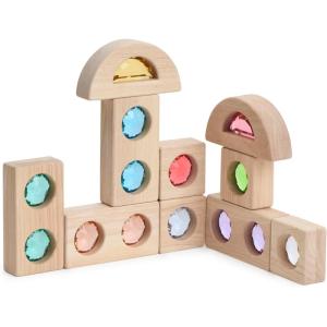 imageGuidecraft Gemstone Unit Blocks  Set of 10