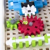 image:imageGuidecraft IO Blocks STEM Table with Gears 109 IO Blocks Pieces IO People Gears Slides and Axels Storage Bins with Activity Table for Kids  STEM Educational and Learning Toy for Children