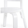 image:imageGuidecraft Kids Nordic Chair Set of 2  Natural Curved Back Wooden Chair for Children Ages 25 12 Seat Height  Kids Furniture for Home Playroom Daycare Preschool and Classroom SeatingWhite