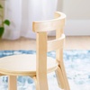 image:imageGuidecraft Kids Nordic Chair Set of 2  Natural Curved Back Wooden Chair for Children Ages 25 12 Seat Height  Kids Furniture for Home Playroom Daycare Preschool and Classroom SeatingNatural